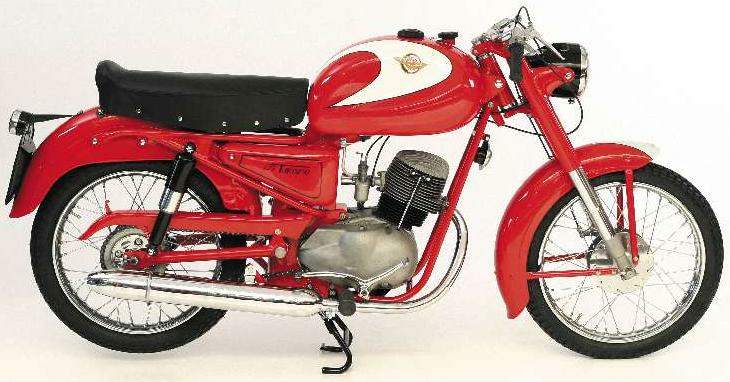 Мотоцикл Ducati 125 Tourismo Speciale 1958