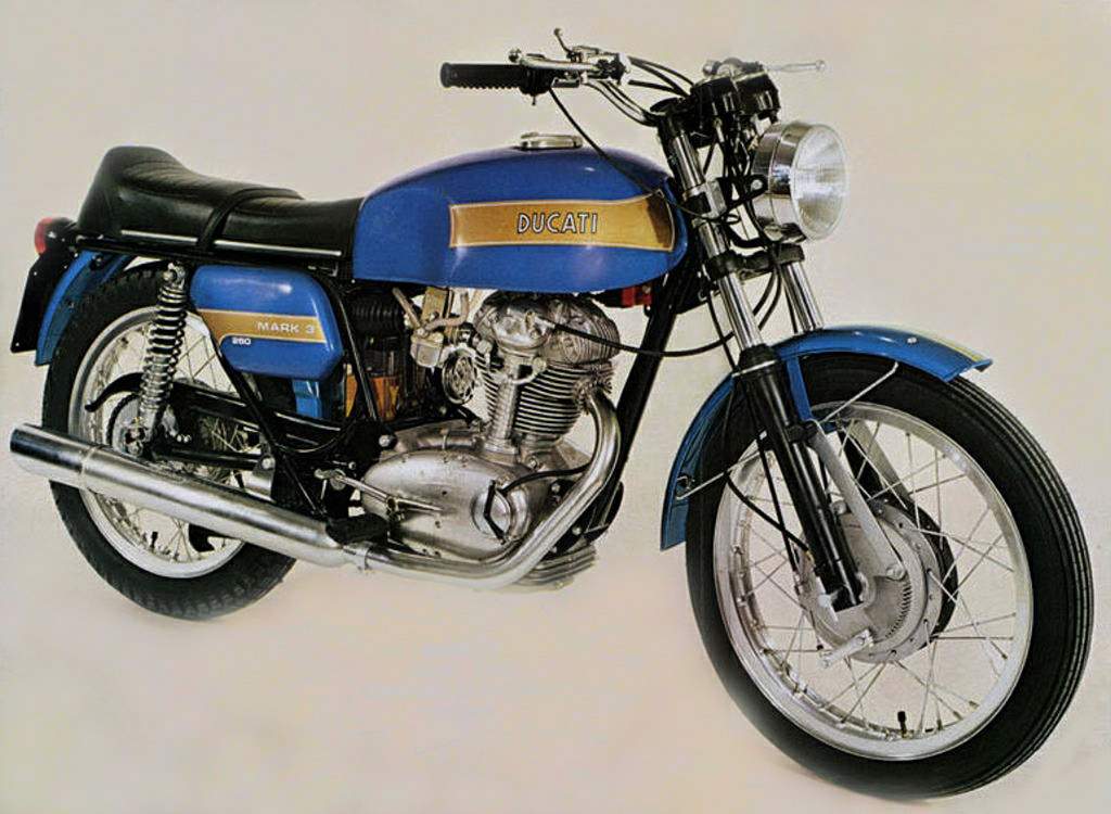 Мотоцикл Ducati 350 Mark 3D 1971
