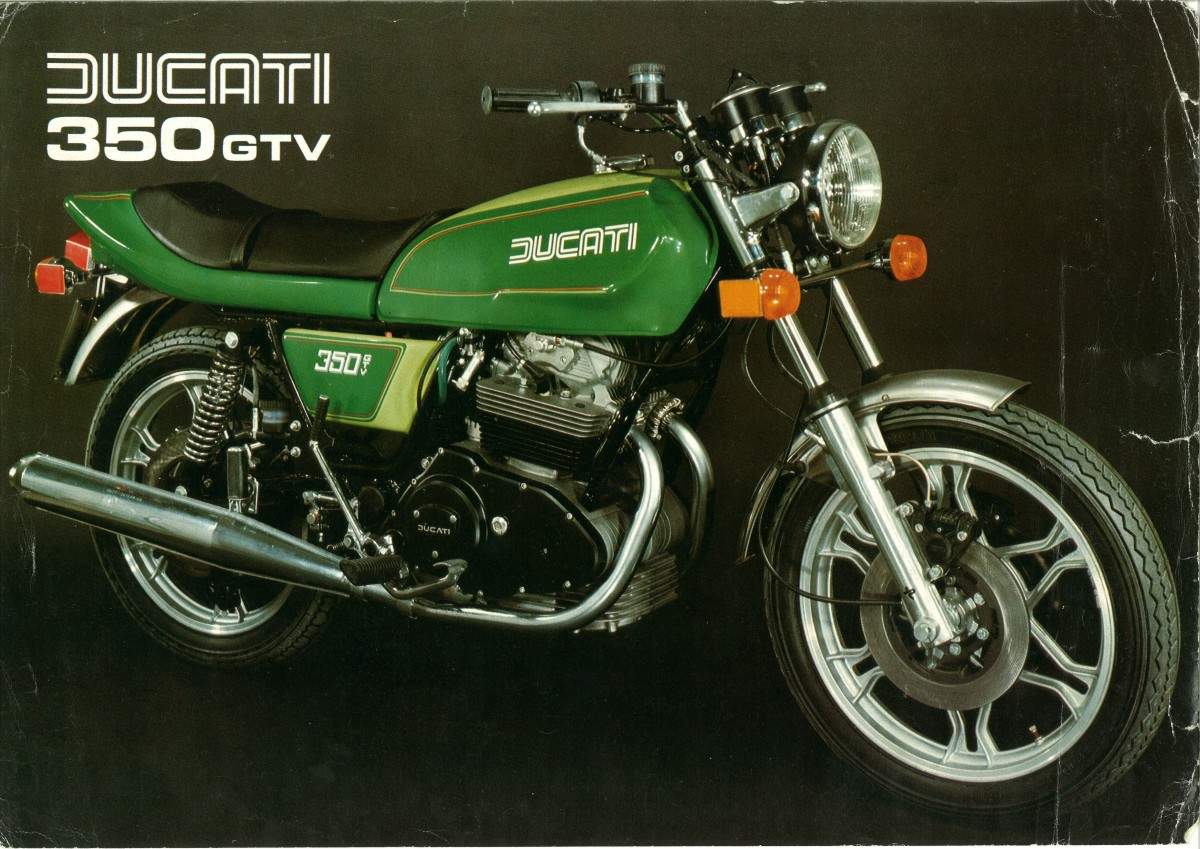 Мотоцикл Ducati 350GTV 1977 фото