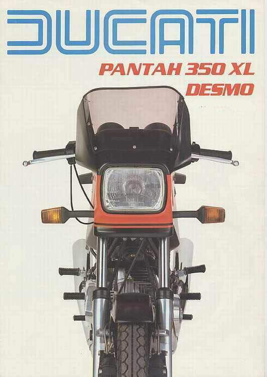 Мотоцикл Ducati 350XL Pantah 1983 фото