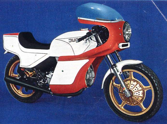 Мотоцикл Ducati 500 Pantah Prototype 1979