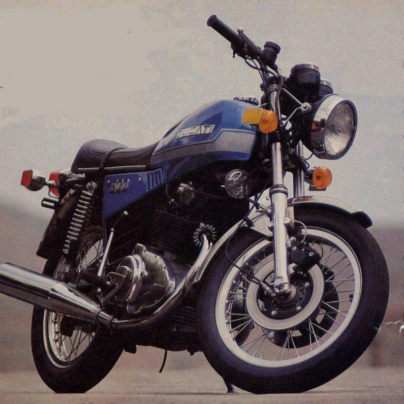 Мотоцикл Ducati 500GTL 1976 фото