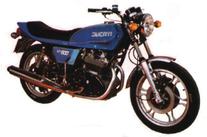 Мотоцикл Ducati 500GTV 1977