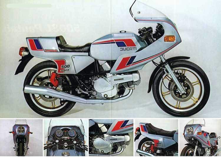 Мотоцикл Ducati 500SL Pantah 1980 фото