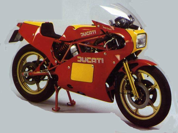 Мотоцикл Ducati 600 TT2 1981 фото