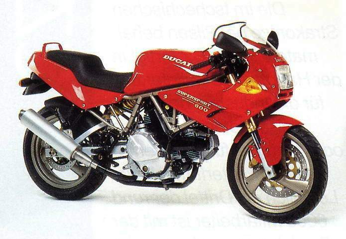 Мотоцикл Ducati 600SS (half fairing) 1994