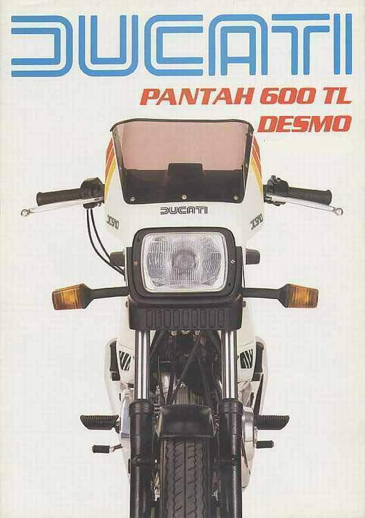 Мотоцикл Ducati 600T L Pantah 1982 фото