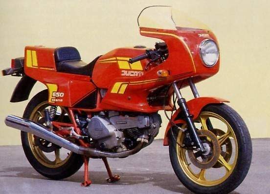 Мотоцикл Ducati 650SL Pantah 1983