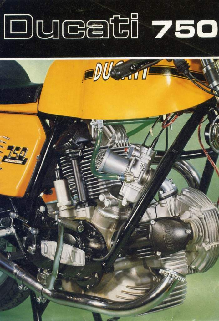 Мотоцикл Ducati 750 Sport 1974 фото