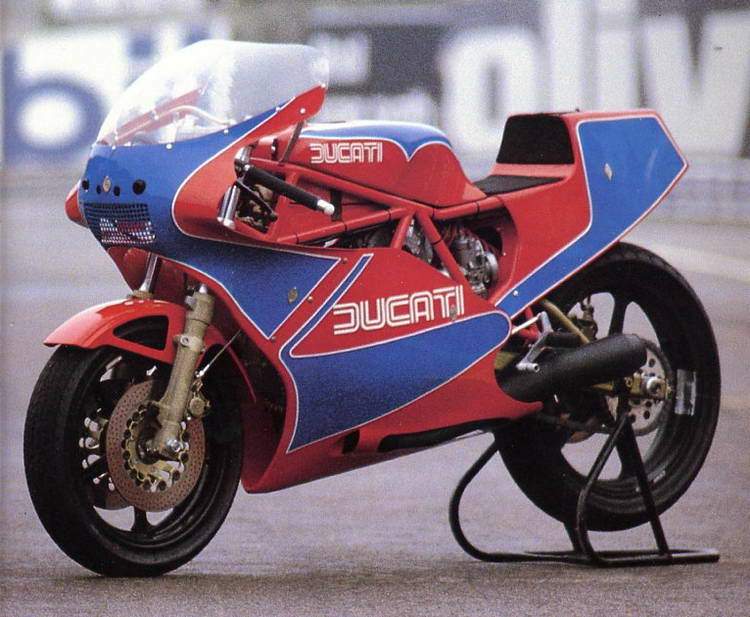 Мотоцикл Ducati 750 TT1 1983