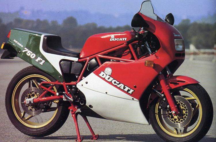Фотография мотоцикла Ducati 750F1 1985