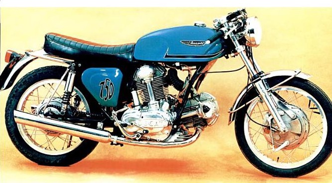 Мотоцикл Ducati 750GT Prottype 1970 фото