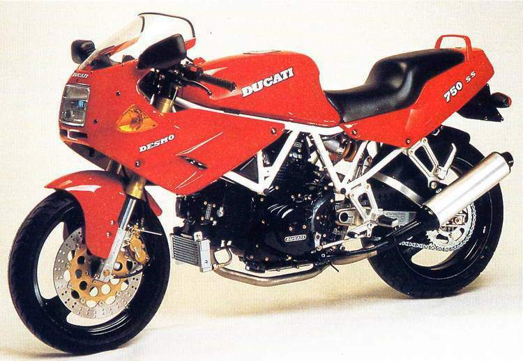Мотоцикл Ducati 750SS Half Fairing 1992