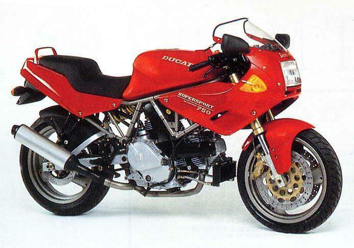 Мотоцикл Ducati 750SS Half Fairing 1994