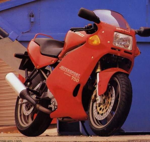Мотоцикл Ducati 750SS 1994 фото