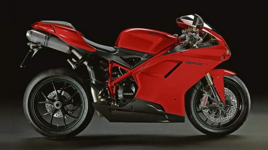 Мотоцикл Ducati 848 EVO 2010 фото