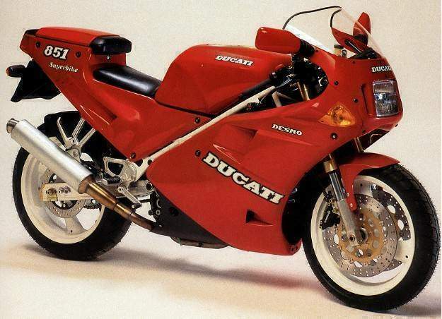 Мотоцикл Ducati 851 Strada Biposta 1991 фото