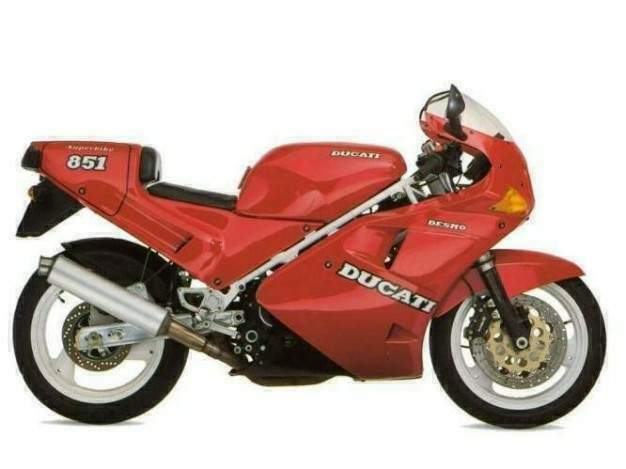 Мотоцикл Ducati 851SP 1989