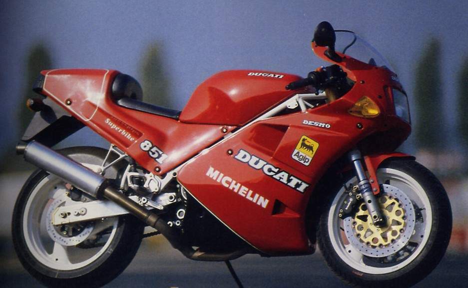 Мотоцикл Ducati 851SP2 1990
