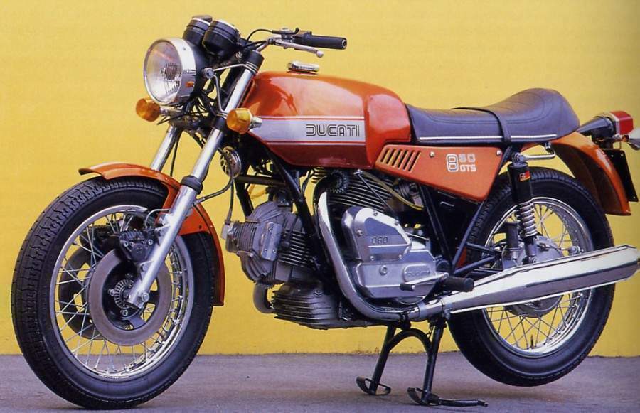 Мотоцикл Ducati 860GTS 1976