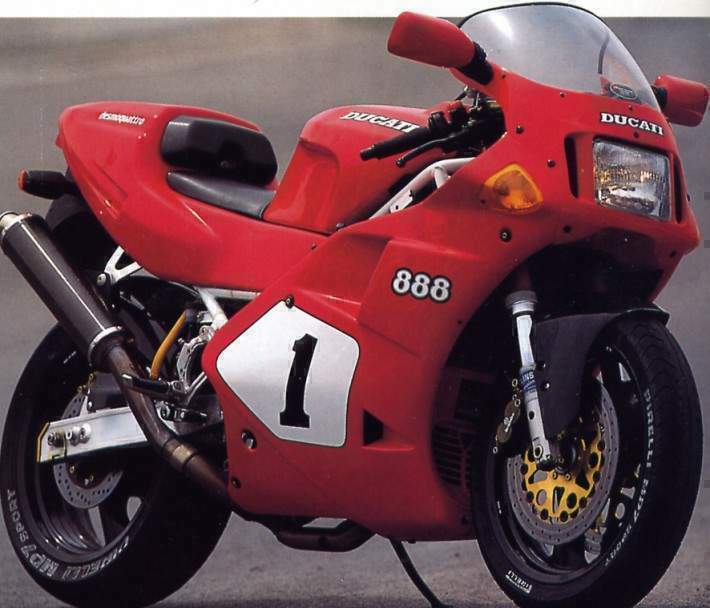 Мотоцикл Ducati 888SP4 1992