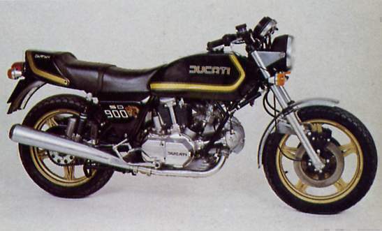 Мотоцикл Ducati 900SD Darmah 1977 фото