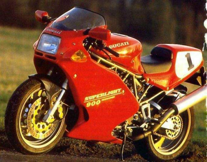 Мотоцикл Ducati 900SL Superlight 199 фото