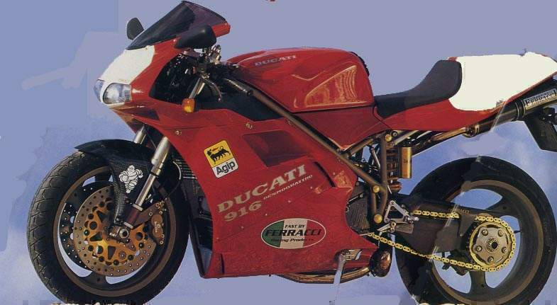 Мотоцикл Ducati 916SPA Corsa 955 1996