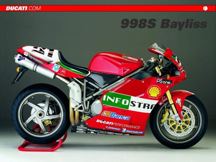 Мотоцикл Ducati 998S Baylies 2002