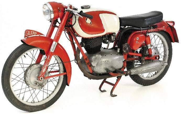 Мотоцикл Gilera 175 Extra Rossa 1957 фото