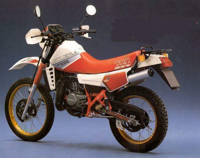 Мотоцикл Gilera RX 200 Arizona Hawk 1985