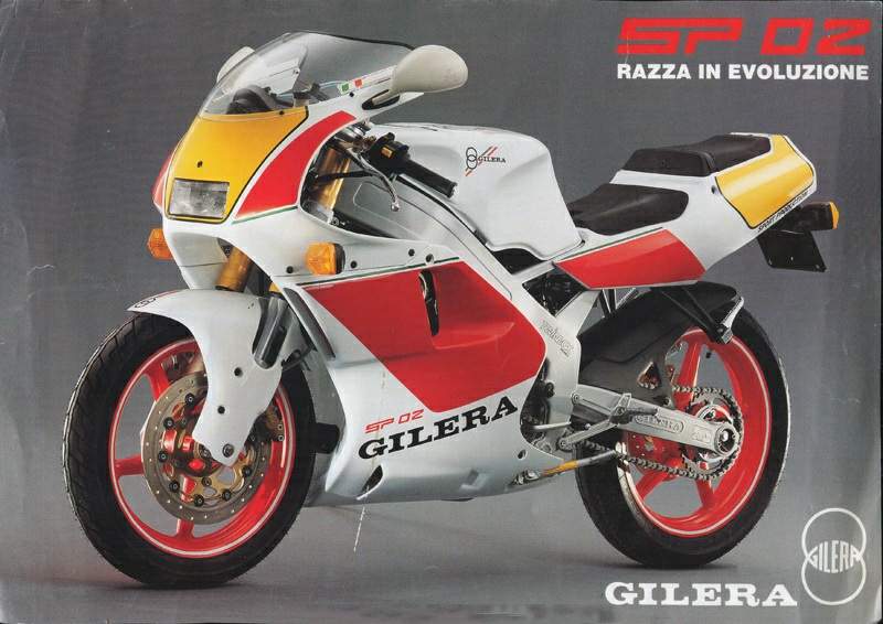 Мотоцикл Gilera SP02 125 1990