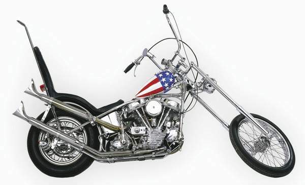 Мотоцикл Harley Davidson Easy Rider Captain America Chopper 1969