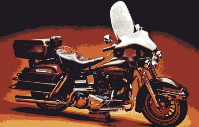 Мотоцикл Harley Davidson FLH 1200 Electra Glide   1974 фото