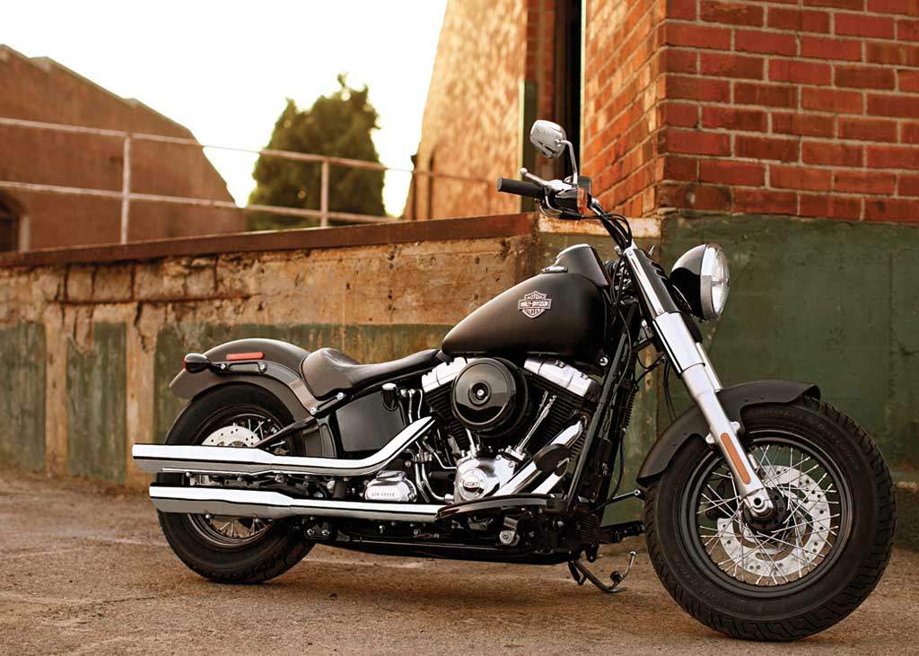 Фотография мотоцикла Harley Davidson FLS Slim 2012