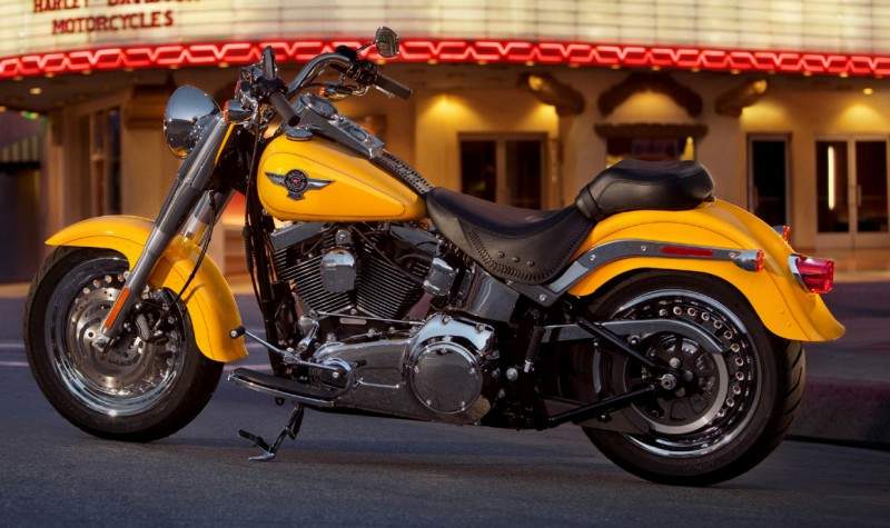 Мотоцикл Harley Davidson FLSTF Fat Boy 2011 фото