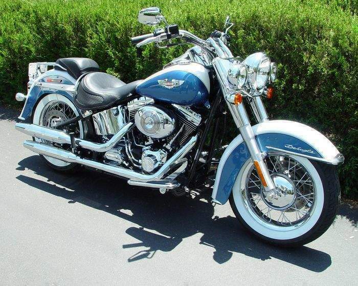 Мотоцикл Harley Davidson FLSTN Softail Delux 2005 фото