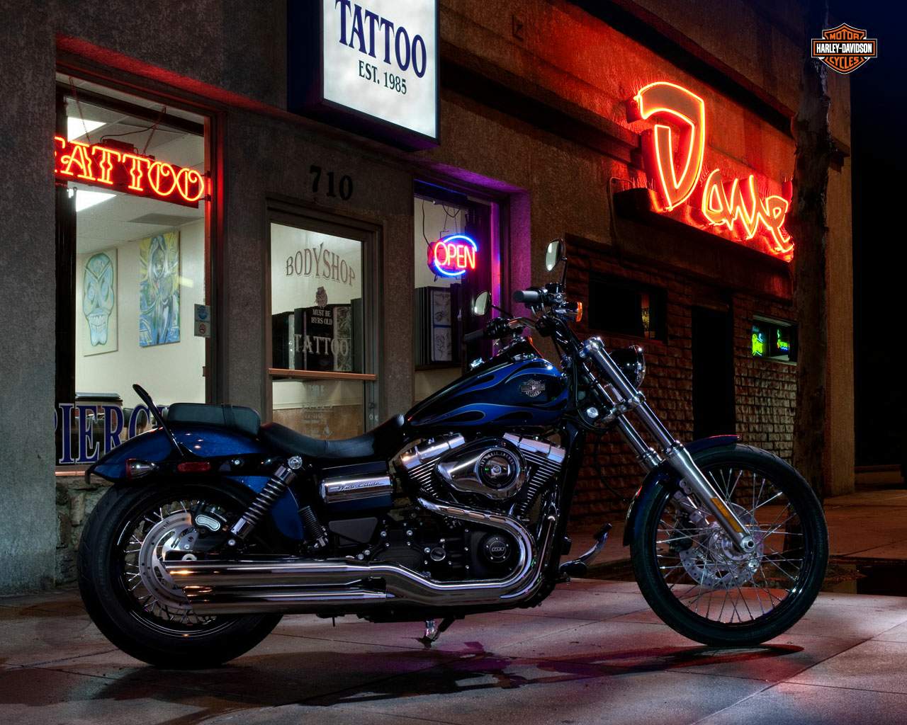Мотоцикл Harley Davidson FXDWG Dyna Wide Glide 2013