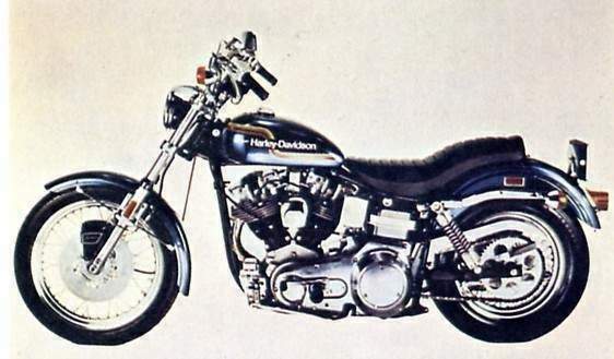 Фотография мотоцикла Harley Davidson FXE 1200 Super Glide 1975