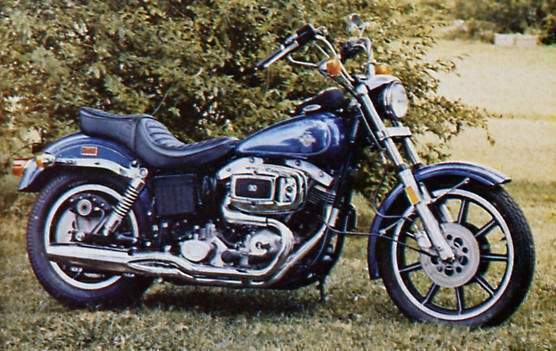 Фотография мотоцикла Harley Davidson FXE-F-80  Fat Bob  1981