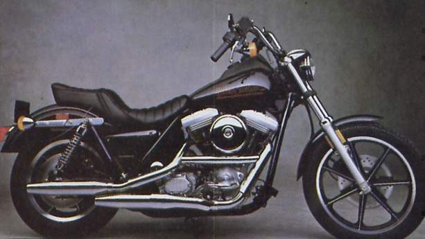 Фотография мотоцикла Harley Davidson FXR 1340 Super Glide 1986