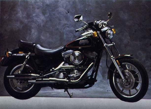 Фотография мотоцикла Harley Davidson FXRS 1340 Low Rider Sport 1986