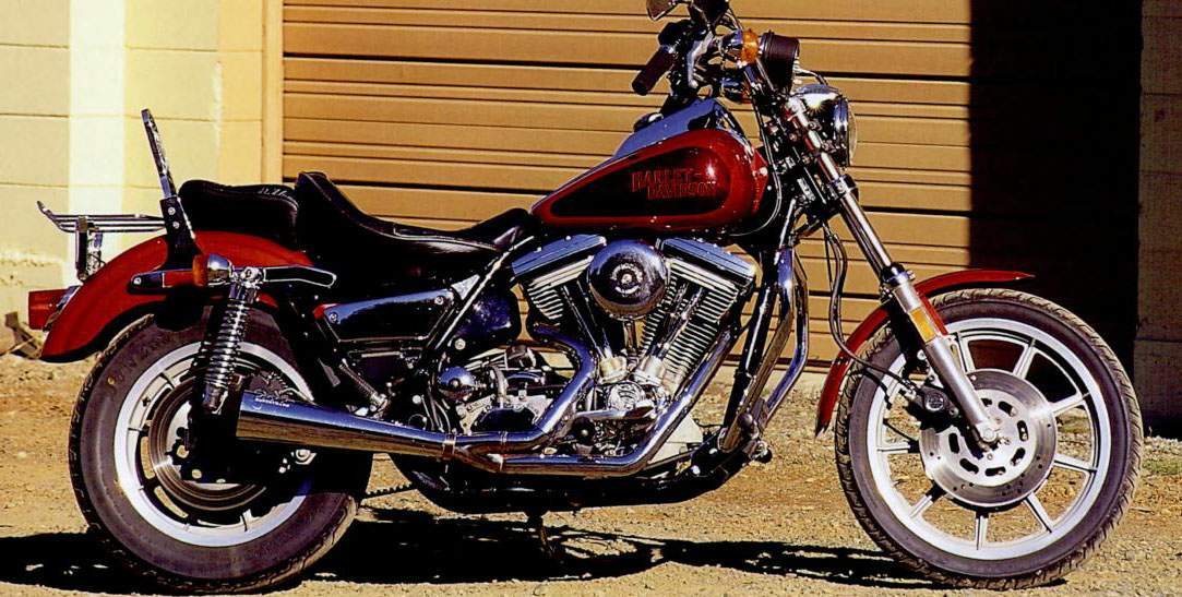 Фотография мотоцикла Harley Davidson FXRS 1340 Low Rider 1988