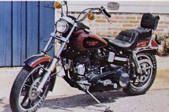 Мотоцикл Harley Davidson Harley Davidson FXS 1340 Low Rider 1980 1980