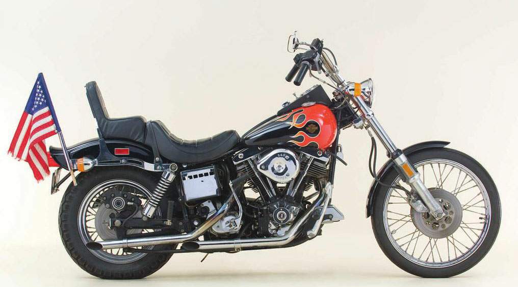 Мотоцикл Harley Davidson FXWG 1340 Wide Glide 1980