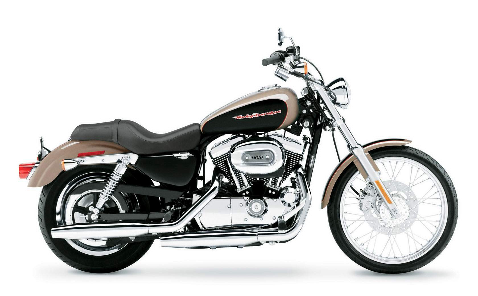 Мотоцикл Harley Davidson XL 1200C Sportster Custom 2004 фото