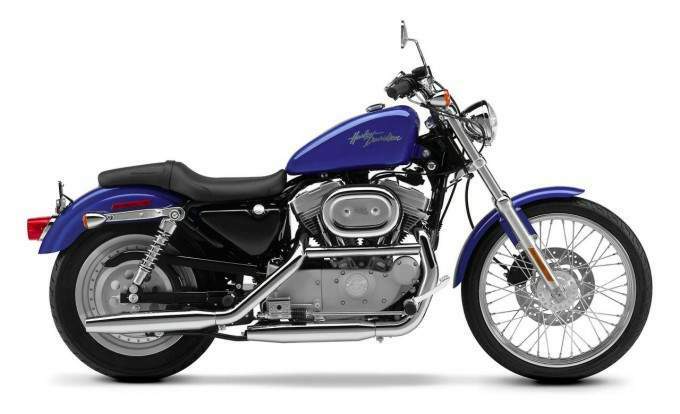 Мотоцикл Harley Davidson XL 883C Sportster Custom 2000 фото