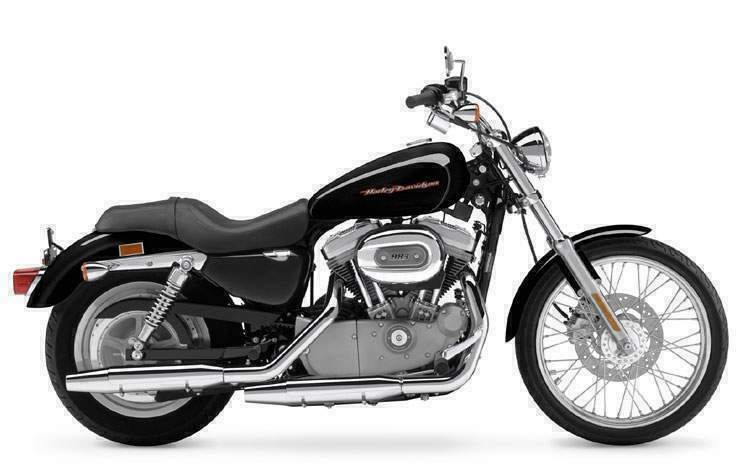 Мотоцикл Harley Davidson XL 883C Sportster Custom 2006