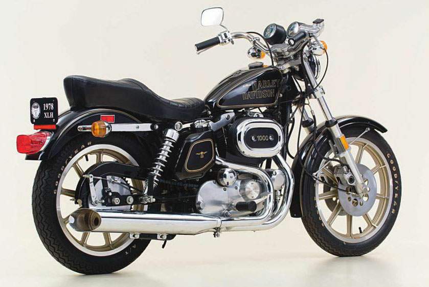 Фотография мотоцикла Harley Davidson XLH 1000 Sportster 75 Anniversary 1978