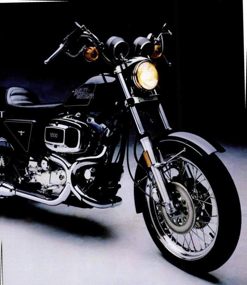 Мотоцикл Harley Davidson XLH 1000 Sportster Hugger 1978